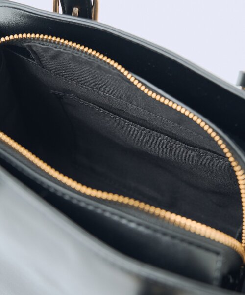 mystic(ミスティック)の「【WEB限定 / @sktnnm企画】リップチャーム付きminiボストンBAG(ボストンバッグ・レディース・アイボリー/ブラック・ONE SIZE)」の19枚目の写真