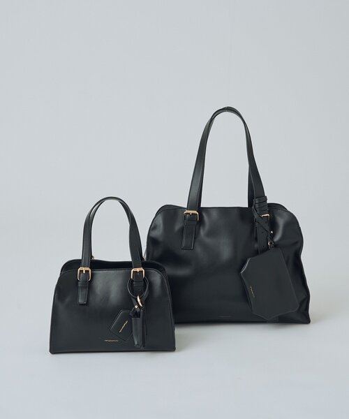 mystic(ミスティック)の「【WEB限定 / @sktnnm企画】リップチャーム付きminiボストンBAG(ボストンバッグ・レディース・アイボリー/ブラック・ONE SIZE)」の22枚目の写真