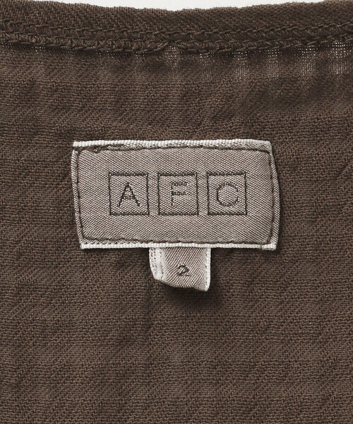 plage（プラージュ）の「LES ATELIERS FRANCAIS DE CONFECTION 別注 CACHE COEUR サロペット（サロペット/オーバーオール・レディース・ブラウン系その他・38/36）」の19枚目の写真