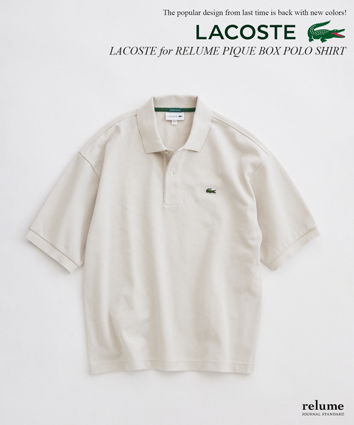 LACOSTE / ラコステ 別注 ボックスシルエット ポロシャツ（ポロシャツ