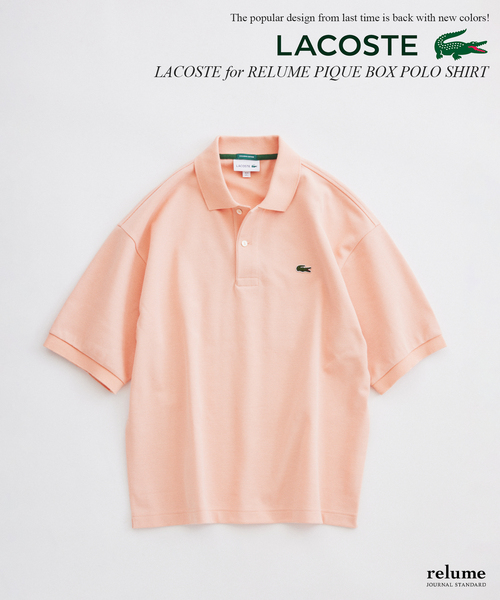 LACOSTE / ラコステ 別注 ボックスシルエット ポロシャツ（ポロシャツ