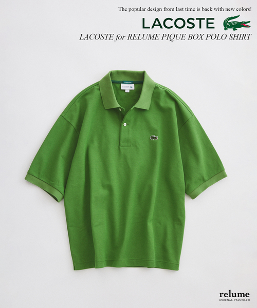 LACOSTE / ラコステ 別注 ボックスシルエット ポロシャツ（ポロシャツ