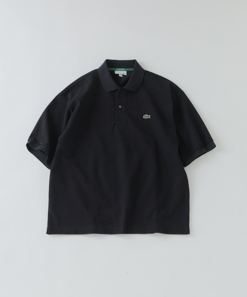 LACOSTE（ラコステ）の「LACOSTE / ラコステ 別注 ボックスシルエット ポロシャツ（ポロシャツ・メンズ・ピンク/ライトグリーン/ブラウン/ブラック/グレー・5/7/6）」の21枚目の写真