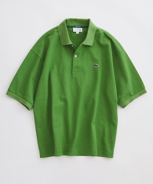 LACOSTE(ラコステ)の「LACOSTE / ラコステ 別注 ボックスシルエット ポロシャツ(ポロシャツ・メンズ・ピンク/ライトグリーン/ブラウン/ブラック/グレー・5/7/6)」の4枚目の写真