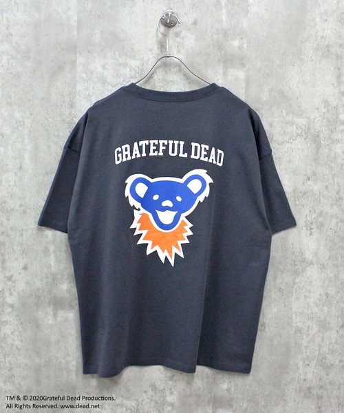 Grateful Dead（グレイトフルデッド）の「メンズ GRATEFUL DEAD グレイトフルデッド オーバーサイズＴシャツ（Tシャツ/カットソー・メンズ・ブラック/パープル/グリーン系その他/オレンジ/ベージュ系その他/ホワイト系その他3/ホワイト系その他/ブラック系その他/杢グレー/ホワイト系その他2/チャコールグレー/ダークグリーン/オフホワイト/グレー系その他・M/L/XL）」の15枚目の写真