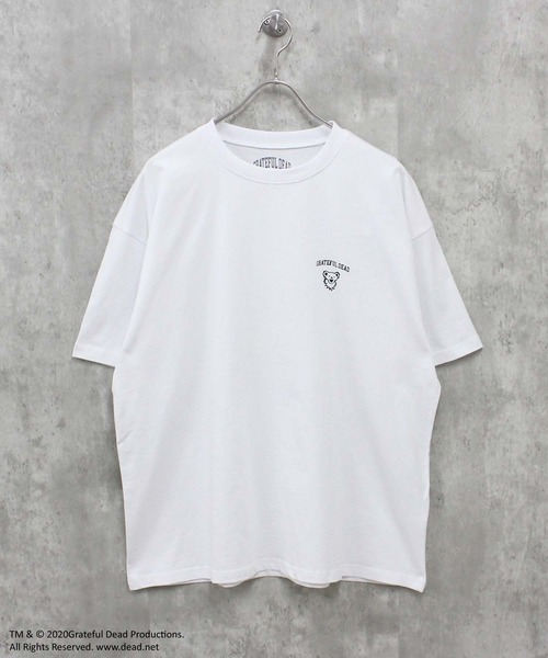 Grateful Dead（グレイトフルデッド）の「メンズ GRATEFUL DEAD グレイトフルデッド オーバーサイズＴシャツ（Tシャツ/カットソー・メンズ・ブラック/パープル/グリーン系その他/オレンジ/ベージュ系その他/ホワイト系その他3/ホワイト系その他/ブラック系その他/杢グレー/ホワイト系その他2/チャコールグレー/ダークグリーン/オフホワイト/グレー系その他・M/L/XL）」の18枚目の写真