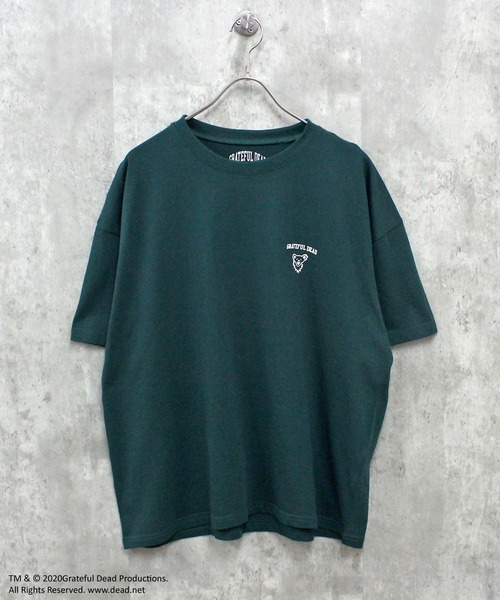 Grateful Dead（グレイトフルデッド）の「メンズ GRATEFUL DEAD グレイトフルデッド オーバーサイズＴシャツ（Tシャツ/カットソー・メンズ・ブラック/パープル/グリーン系その他/オレンジ/ベージュ系その他/ホワイト系その他3/ホワイト系その他/ブラック系その他/杢グレー/ホワイト系その他2/チャコールグレー/ダークグリーン/オフホワイト/グレー系その他・M/L/XL）」の22枚目の写真