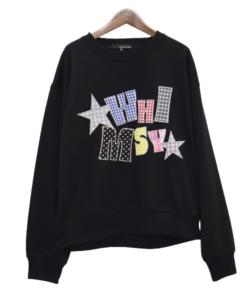 LUXSTYLE(ラグスタイル)の「チェックワッペントレーナー(スウェット・メンズ・グレー/ブラック・M/L)」の14枚目の写真