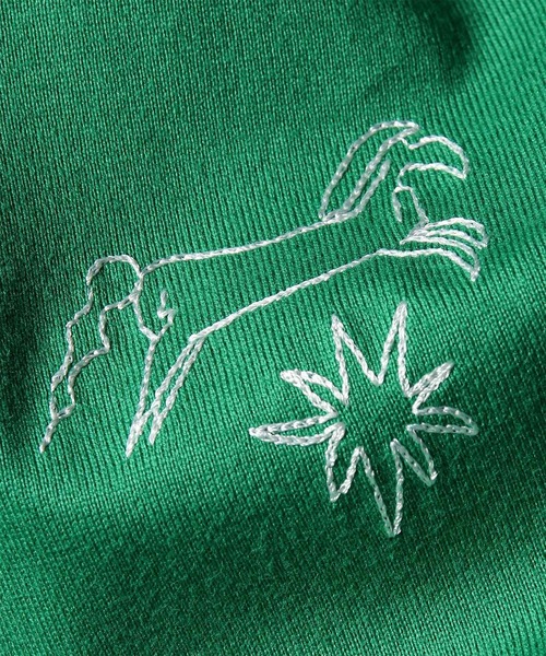 Paul Smith(ポールスミス)の「"Travel Stories" エンブロイダード Tシャツ / 163521 919T(Tシャツ/カットソー・メンズ・グリーン/キナリ/ネイビー・XX-LARGE/X-LARGE/LARGE/MEDIUM/SMALL)」の18枚目の写真