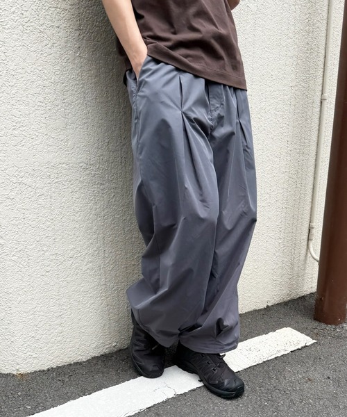 U.S. POLO ASSN.（ユーエスポロアッスン）の「【U.S. POLO ASSN.】ポリ撥水タックバルーンパンツ 046370（その他パンツ・メンズ・ネイビー/グレー/モカ/ブラック・S/LL/L/M）」の10枚目の写真