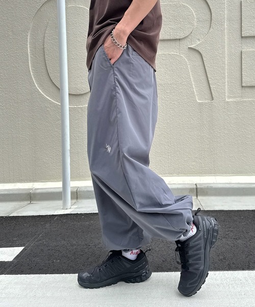 U.S. POLO ASSN.（ユーエスポロアッスン）の「【U.S. POLO ASSN.】ポリ撥水タックバルーンパンツ 046370（その他パンツ・メンズ・ネイビー/グレー/モカ/ブラック・S/LL/L/M）」の11枚目の写真
