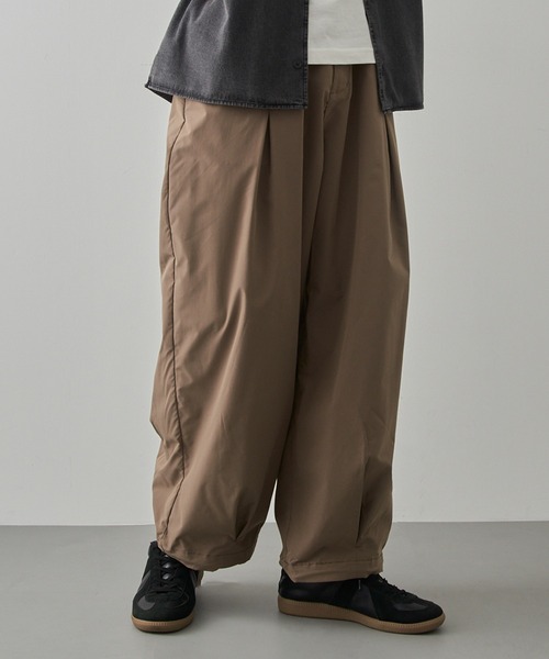 U.S. POLO ASSN.（ユーエスポロアッスン）の「【U.S. POLO ASSN.】ポリ撥水タックバルーンパンツ 046370（その他パンツ・メンズ・ネイビー/グレー/モカ/ブラック・S/LL/L/M）」の21枚目の写真