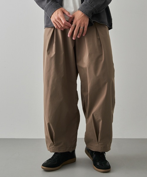 U.S. POLO ASSN.（ユーエスポロアッスン）の「【U.S. POLO ASSN.】ポリ撥水タックバルーンパンツ 046370（その他パンツ・メンズ・ネイビー/グレー/モカ/ブラック・S/LL/L/M）」の20枚目の写真