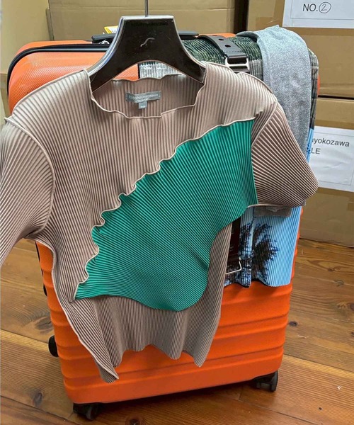 kotohayokozawa/コトハヨコザワ】TODO WAVE TOP SHORT SLEEVE/トゥー