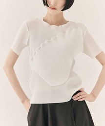 kotohayokozawa | 【kotohayokozawa/コトハヨコザワ】TODO WAVE TOP SHORT SLEEVE/トゥードゥウェーブトップショートスリーブ(Tシャツ/カットソー)