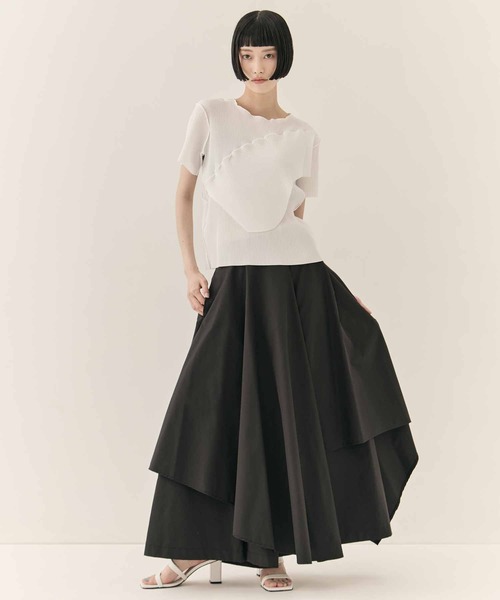 kotohayokozawa/コトハヨコザワ】TODO WAVE TOP SHORT SLEEVE/トゥー