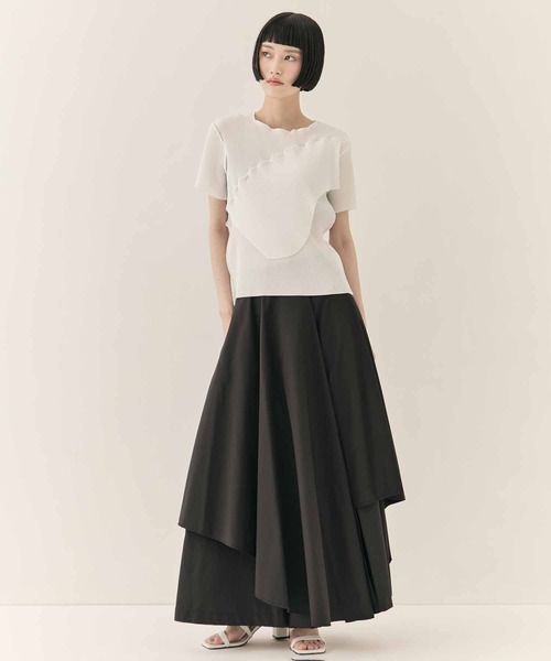 kotohayokozawa/コトハヨコザワ】TODO WAVE TOP SHORT SLEEVE/トゥー