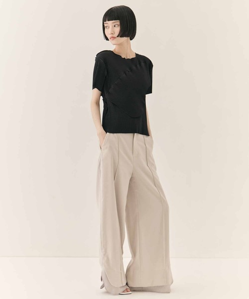 kotohayokozawa/コトハヨコザワ】TODO WAVE TOP SHORT SLEEVE/トゥー