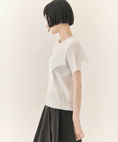kotohayokozawa/コトハヨコザワ】TODO WAVE TOP SHORT SLEEVE/トゥー