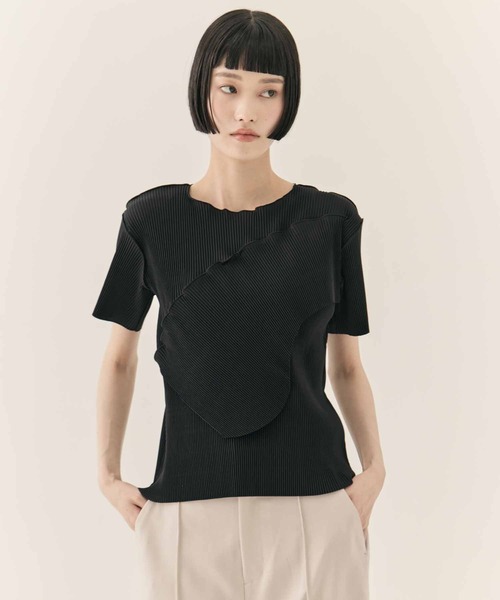 kotohayokozawa/コトハヨコザワ】TODO WAVE TOP SHORT SLEEVE/トゥー
