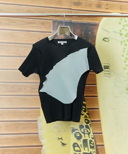 kotohayokozawa(コトハヨコザワ)の「【kotohayokozawa/コトハヨコザワ】TODO WAVE TOP SHORT SLEEVE/トゥードゥウェーブトップショートスリーブ(Tシャツ/カットソー・レディース・ベージュ/ホワイト/ブラック/ライトブルー・FREE)」の22枚目の写真
