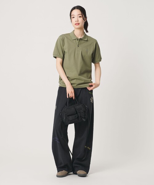 LACOSTE(ラコステ)の「【別注】<LACOSTE>ポロシャツ(ポロシャツ・レディース・オリーブ/ブラック/ライトブルー/ベージュ・38/34)」の12枚目の写真