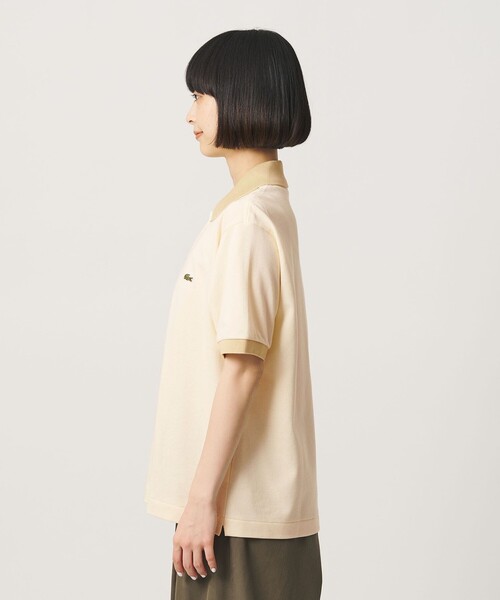 LACOSTE(ラコステ)の「【別注】<LACOSTE>ポロシャツ(ポロシャツ・レディース・オリーブ/ブラック/ライトブルー/ベージュ・38/34)」の17枚目の写真