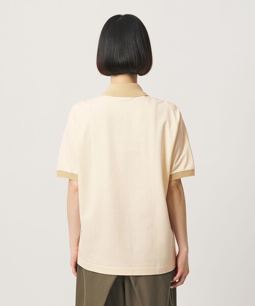 LACOSTE(ラコステ)の「【別注】<LACOSTE>ポロシャツ(ポロシャツ・レディース・オリーブ/ブラック/ライトブルー/ベージュ・38/34)」の18枚目の写真