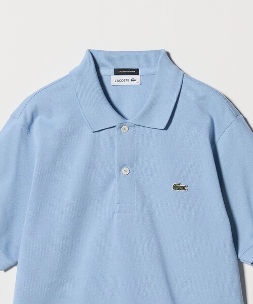 LACOSTE(ラコステ)の「【別注】<LACOSTE>ポロシャツ(ポロシャツ・レディース・オリーブ/ブラック/ライトブルー/ベージュ・38/34)」の21枚目の写真