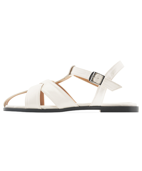 SPUR（シュプール）の「シックフィッシャーマンストラップサンダル1.5cm -SS8045 (3色)（サンダル・レディース・Cream/ブラック/キャメル・22.5cm/23cm/23.5cm/24cm/24.5cm/25cm）」の3枚目の写真