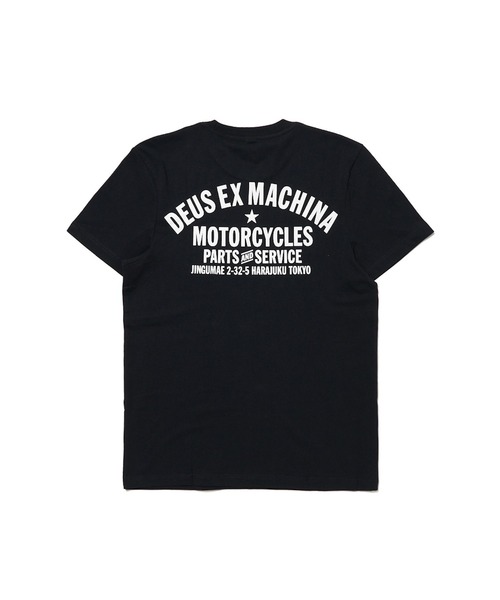 DEUS EX MACHINA(デウスエクスマキナ)の「HARAJUKU ADDRESS TEE(Tシャツ/カットソー・メンズ・ホワイト/ブラック・S/M/L/XL)」の8枚目の写真