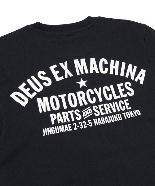 DEUS EX MACHINA(デウスエクスマキナ)の「HARAJUKU ADDRESS TEE(Tシャツ/カットソー・メンズ・ホワイト/ブラック・S/M/L/XL)」の6枚目の写真