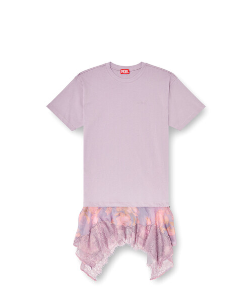 DIESEL（ディーゼル）の「ウィメンズ ドレス D-ORENY（ワンピース・レディース・パープル・LARGE/MEDIUM/SMALL/X-SMALL）」の6枚目の写真