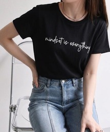 【綿100%】カラバリ豊富 ロゴフロントプリントTee/Tシャツ