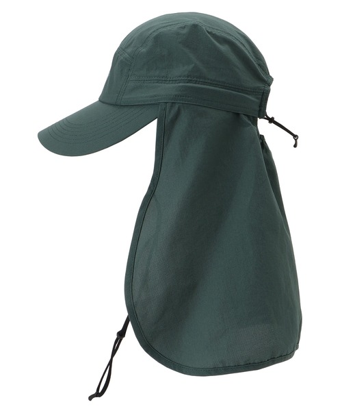 NANGA（ナンガ）の「Dotair KIDS SHADE CAP/ドットエア キッズ シェードキャップ（キャップ・キッズ・グリーン/ネイビー/ブラック・FREE）」の8枚目の写真