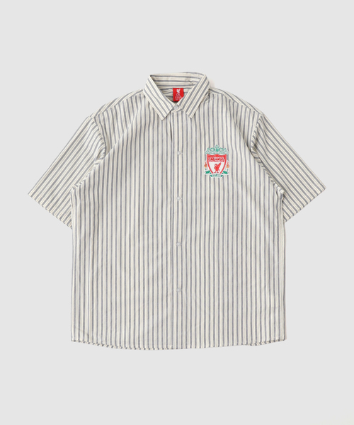 417 EDIFICE(フォーワンセブンエディフィス)の「【Liverpool FC / リバプール FC】Emblem shirt(シャツ/ブラウス・メンズ・ブルー系その他/ネイビー・LARGE/X-LARGE/MEDIUM)」の1枚目の写真