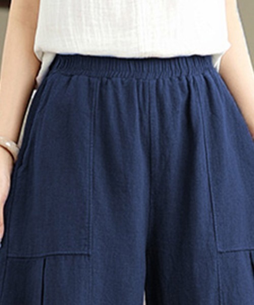 ONEP STAR(ワンピスター)の「ワイドシルエットパンツ(その他パンツ・レディース・オレンジ/ベージュ/ネイビー・MEDIUM/LARGE/X-LARGE)」の19枚目の写真