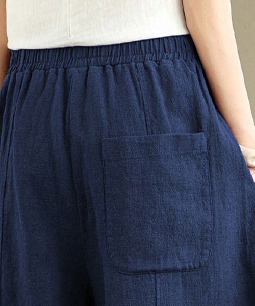 ONEP STAR(ワンピスター)の「ワイドシルエットパンツ(その他パンツ・レディース・オレンジ/ベージュ/ネイビー・MEDIUM/LARGE/X-LARGE)」の20枚目の写真