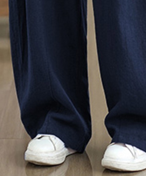 ONEP STAR(ワンピスター)の「ワイドシルエットパンツ(その他パンツ・レディース・オレンジ/ベージュ/ネイビー・MEDIUM/LARGE/X-LARGE)」の22枚目の写真