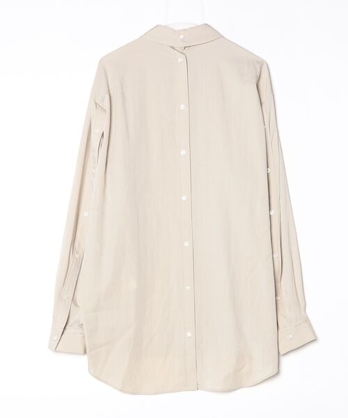 UJOH(ウジョー)の「【UJOH HOMME】Full Open Shirt(シャツ/ブラウス・メンズ・ベージュ・5/4)」の2枚目の写真