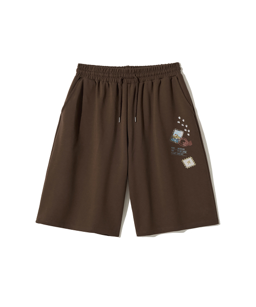 GAKKAI UNIONS(ガッカイユニオンズ)の「トリップポストバミューダパンツブラウン(その他パンツ・レディース・その他・SMALL/MEDIUM/LARGE/X-LARGE)」の2枚目の写真
