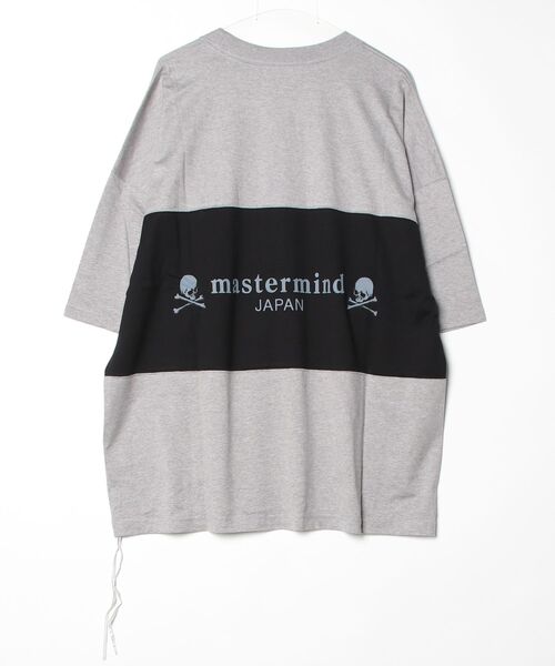 mastermind JAPAN(マスターマインド)の「BOXY HORIZONTAL BLOCK TEE(Tシャツ/カットソー・メンズ・ブラック系その他/グレー系その他・XL)」の3枚目の写真