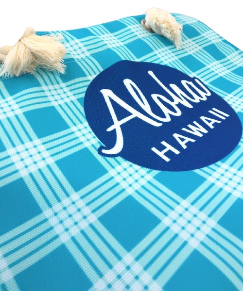 LOCALMOTION HAWAII(ローカルモーション ハワイ)の「ハワイ&リゾートパラカチェックトート(トートバッグ・レディース・レッド/グリーン/ブルー・ONE SIZE)」の6枚目の写真