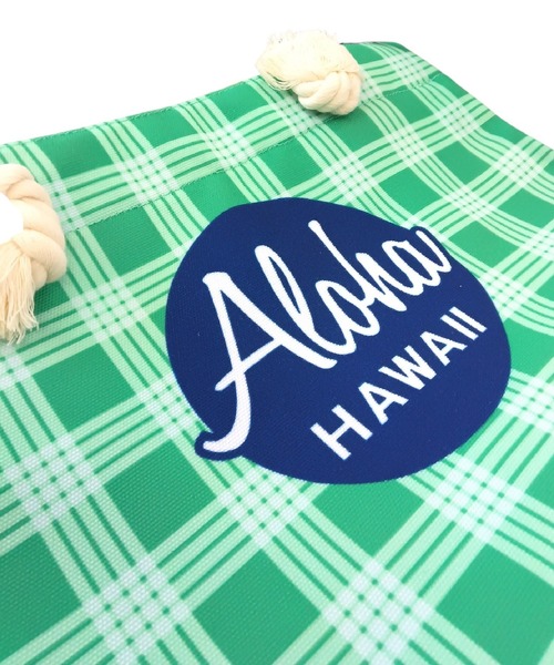LOCALMOTION HAWAII(ローカルモーション ハワイ)の「ハワイ&リゾートパラカチェックトート(トートバッグ・レディース・レッド/グリーン/ブルー・ONE SIZE)」の10枚目の写真