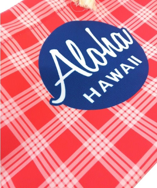 LOCALMOTION HAWAII(ローカルモーション ハワイ)の「ハワイ&リゾートパラカチェックトート(トートバッグ・レディース・レッド/グリーン/ブルー・ONE SIZE)」の14枚目の写真