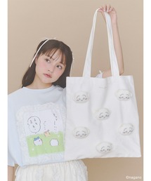 前面クリア アクリルキーホルダー缶バッヂ トートバッグ（トートバッグ