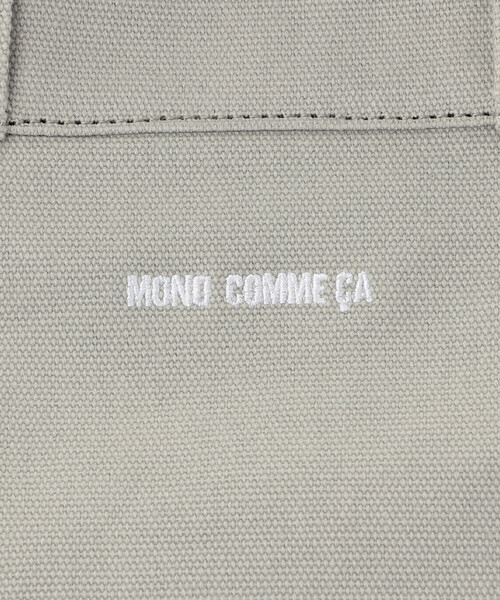 MONO　COMME CA（モノコムサ）の「キャンバス ミニトート（トートバッグ・レディース・ブラック/グレー/ブラウン・FREE）」の14枚目の写真