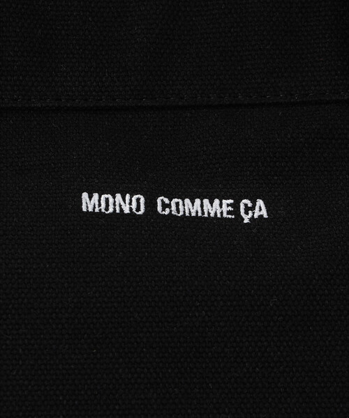 MONO　COMME CA（モノコムサ）の「キャンバス ミニトート（トートバッグ・レディース・ブラック/グレー/ブラウン・FREE）」の15枚目の写真
