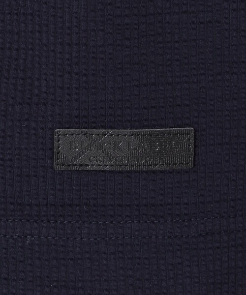 BLACK LABEL CRESTBRIDGE（ブラックレーベル・クレストブリッジ）の「ハイゲージサッカーショルダーチェックTシャツ（Tシャツ/カットソー・メンズ・ブラック/ネイビー/オフホワイト・M/L/XL）」の15枚目の写真