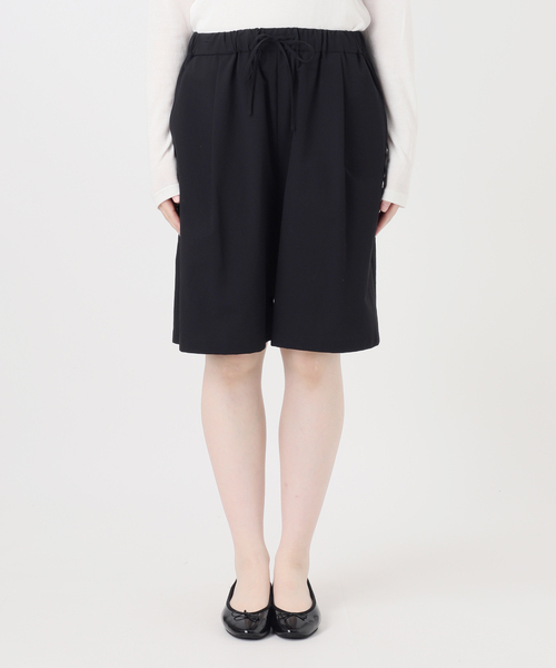 IENA(イエナ)の「《撥水/UVカット/セットアップ対応》撥水UVプロテクト ハーフパンツ(その他パンツ・レディース・ブラック/カーキ・36/38)」の5枚目の写真